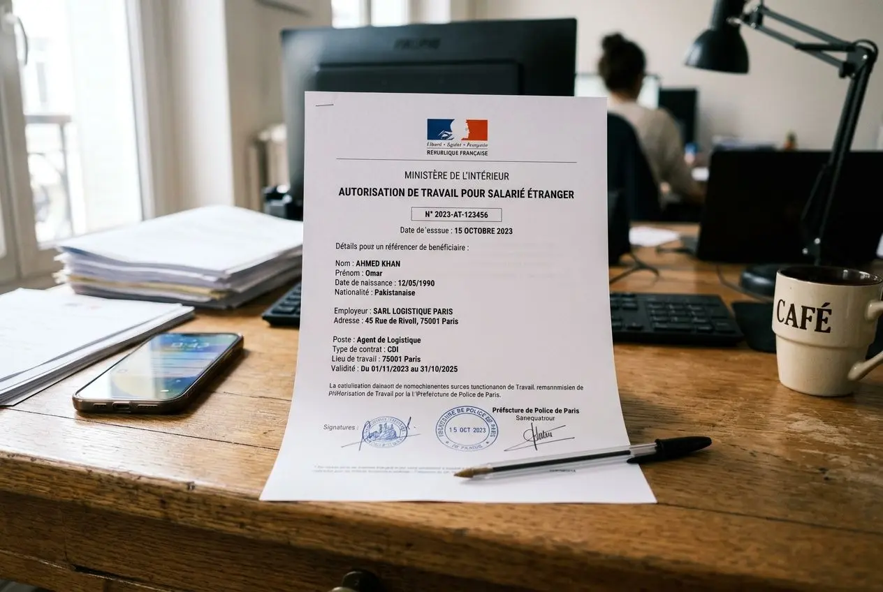Pièces justificatives demande autorisation travail étranger